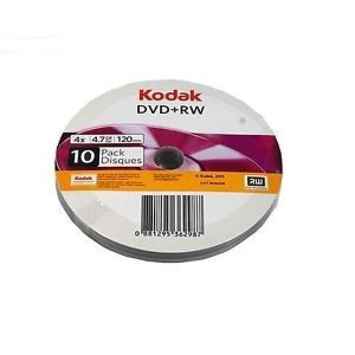 Диск DVD-RW 4,7 Gb Kodak (БЕЗ УПАКОВКИ)-10, Цена за 1 шт.