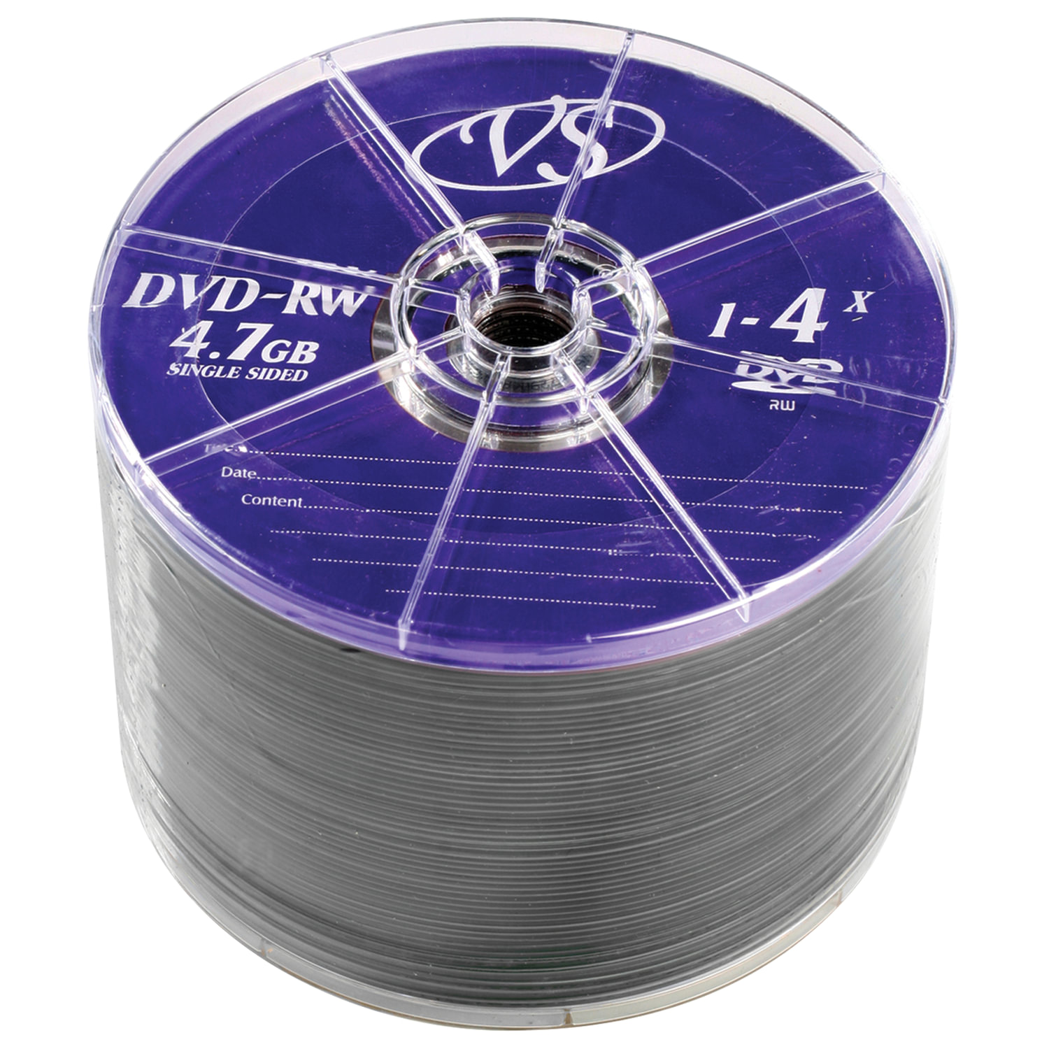 Диск DVD-RW 4,7 Gb VS (БЕЗ УПАКОВКИ)-10, Цена за 1 шт.