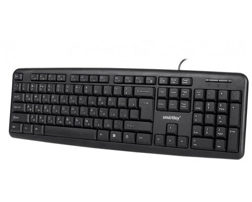 Клавиатура USB SmartBuy 210, мультимедийная, Black (SBK-210U-K)