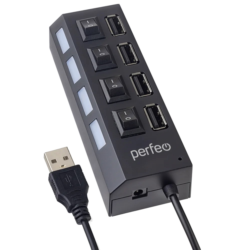 USB HUB Perfeo PF-VI-H030, 4  