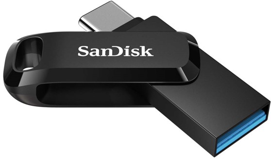 Флэш диск _64Gb USB+Type-C 2.0 Sandisk Ultra (SDDDC3-064G-G46)