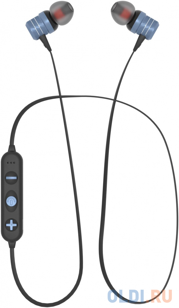 Гарнитура Bluetooth More choice BG20 с шейным шнурком (Blue)