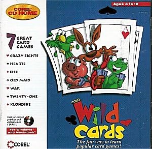 Компьютерный компакт-диск Whild Cards (PC), фирма "Corel, 1CD