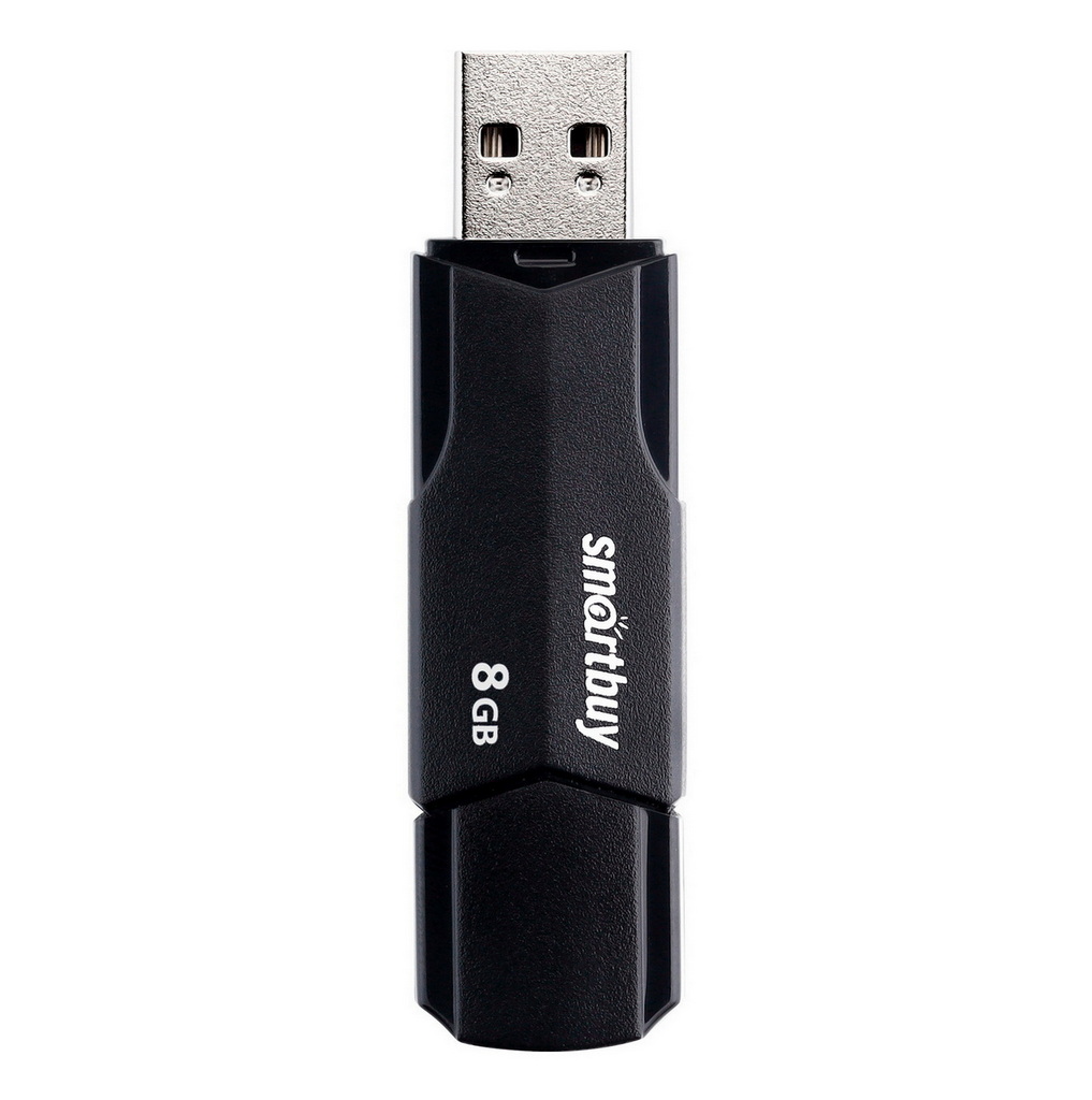   __8Gb USB 2.0 SmartBuy Clue Black (SB8GBCLU-K)