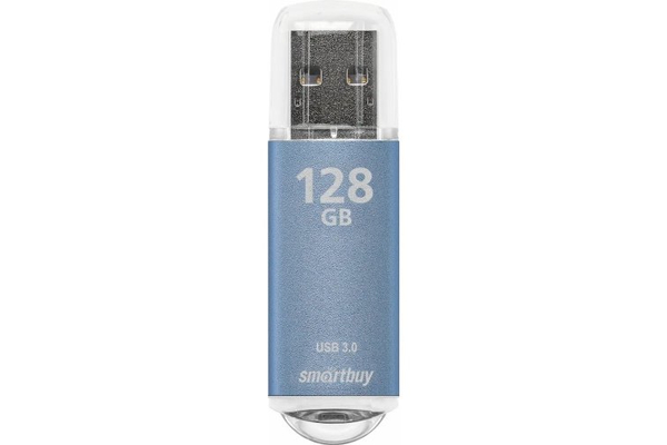   128Gb USB 3.0 SmartBuy V-Cut Blue (SB128GBVC-B3)