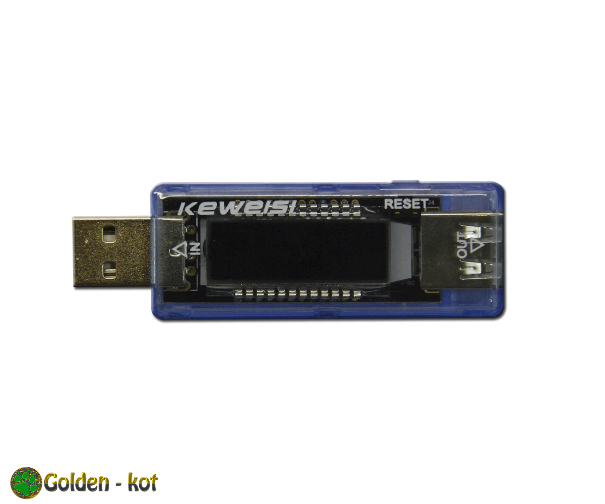   USB Keweisi KWS-V20, 4-20V, 0-3A, 0-99H